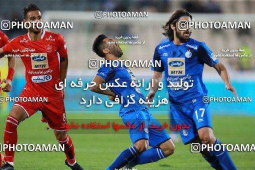 1255326, Tehran, , لیگ برتر فوتبال ایران، Persian Gulf Cup، Week 8، First Leg، Esteghlal 0 v 0 Persepolis on 2018/09/27 at Azadi Stadium