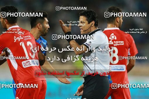 1255425, Tehran, , لیگ برتر فوتبال ایران، Persian Gulf Cup، Week 8، First Leg، Esteghlal 0 v 0 Persepolis on 2018/09/27 at Azadi Stadium