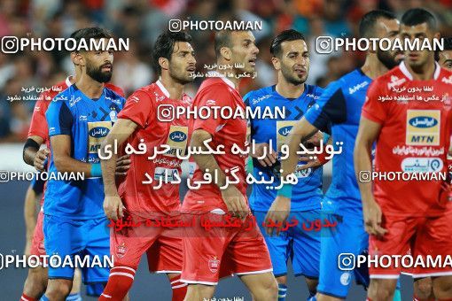1255247, Tehran, , لیگ برتر فوتبال ایران، Persian Gulf Cup، Week 8، First Leg، Esteghlal 0 v 0 Persepolis on 2018/09/27 at Azadi Stadium