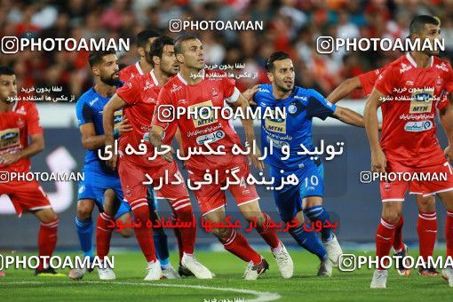 1255330, Tehran, , لیگ برتر فوتبال ایران، Persian Gulf Cup، Week 8، First Leg، Esteghlal 0 v 0 Persepolis on 2018/09/27 at Azadi Stadium