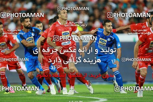 1255306, Tehran, , لیگ برتر فوتبال ایران، Persian Gulf Cup، Week 8، First Leg، Esteghlal 0 v 0 Persepolis on 2018/09/27 at Azadi Stadium