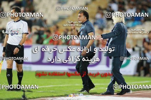 1255283, Tehran, , لیگ برتر فوتبال ایران، Persian Gulf Cup، Week 8، First Leg، Esteghlal 0 v 0 Persepolis on 2018/09/27 at Azadi Stadium