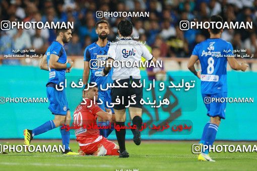 1255362, Tehran, , لیگ برتر فوتبال ایران، Persian Gulf Cup، Week 8، First Leg، Esteghlal 0 v 0 Persepolis on 2018/09/27 at Azadi Stadium