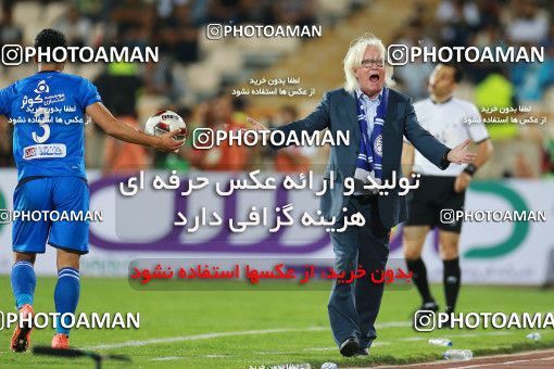1255408, Tehran, , لیگ برتر فوتبال ایران، Persian Gulf Cup، Week 8، First Leg، Esteghlal 0 v 0 Persepolis on 2018/09/27 at Azadi Stadium
