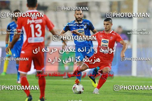 1255434, Tehran, , لیگ برتر فوتبال ایران، Persian Gulf Cup، Week 8، First Leg، Esteghlal 0 v 0 Persepolis on 2018/09/27 at Azadi Stadium