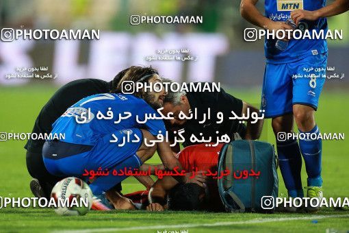 1255227, Tehran, , لیگ برتر فوتبال ایران، Persian Gulf Cup، Week 8، First Leg، Esteghlal 0 v 0 Persepolis on 2018/09/27 at Azadi Stadium