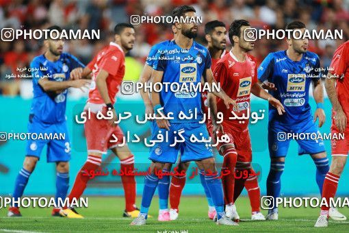 1255579, Tehran, , لیگ برتر فوتبال ایران، Persian Gulf Cup، Week 8، First Leg، Esteghlal 0 v 0 Persepolis on 2018/09/27 at Azadi Stadium