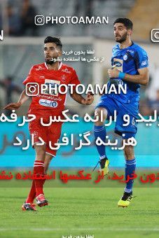 1255696, Tehran, , لیگ برتر فوتبال ایران، Persian Gulf Cup، Week 8، First Leg، Esteghlal 0 v 0 Persepolis on 2018/09/27 at Azadi Stadium