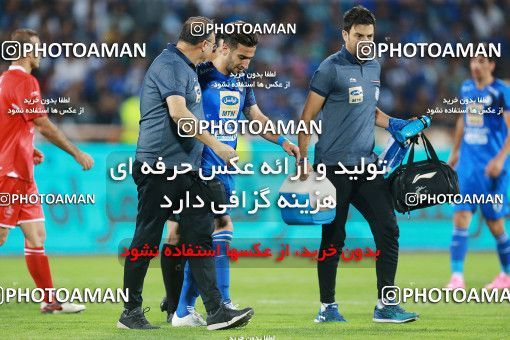 1255566, Tehran, , لیگ برتر فوتبال ایران، Persian Gulf Cup، Week 8، First Leg، Esteghlal 0 v 0 Persepolis on 2018/09/27 at Azadi Stadium