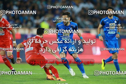1255651, Tehran, , لیگ برتر فوتبال ایران، Persian Gulf Cup، Week 8، First Leg، Esteghlal 0 v 0 Persepolis on 2018/09/27 at Azadi Stadium