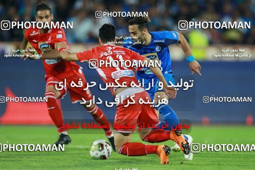1255559, Tehran, , لیگ برتر فوتبال ایران، Persian Gulf Cup، Week 8، First Leg، Esteghlal 0 v 0 Persepolis on 2018/09/27 at Azadi Stadium