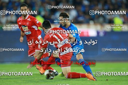 1255593, Tehran, , لیگ برتر فوتبال ایران، Persian Gulf Cup، Week 8، First Leg، Esteghlal 0 v 0 Persepolis on 2018/09/27 at Azadi Stadium