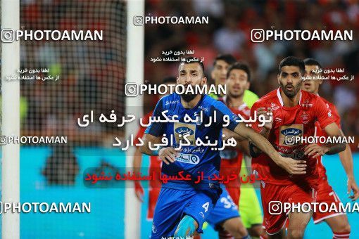 1255552, Tehran, , لیگ برتر فوتبال ایران، Persian Gulf Cup، Week 8، First Leg، Esteghlal 0 v 0 Persepolis on 2018/09/27 at Azadi Stadium