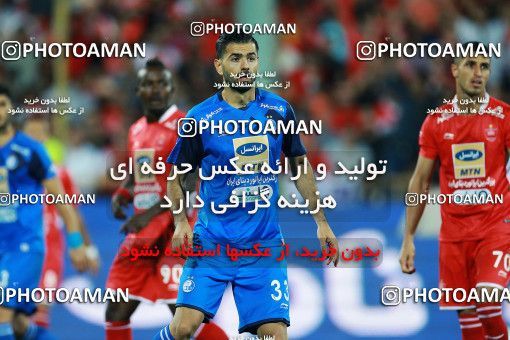 1255613, Tehran, , لیگ برتر فوتبال ایران، Persian Gulf Cup، Week 8، First Leg، Esteghlal 0 v 0 Persepolis on 2018/09/27 at Azadi Stadium