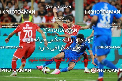 1255695, Tehran, , لیگ برتر فوتبال ایران، Persian Gulf Cup، Week 8، First Leg، Esteghlal 0 v 0 Persepolis on 2018/09/27 at Azadi Stadium
