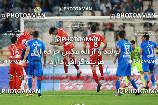 1255443, Tehran, , لیگ برتر فوتبال ایران، Persian Gulf Cup، Week 8، First Leg، Esteghlal 0 v 0 Persepolis on 2018/09/27 at Azadi Stadium