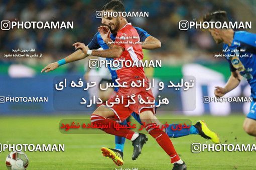 1255656, Tehran, , لیگ برتر فوتبال ایران، Persian Gulf Cup، Week 8، First Leg، Esteghlal 0 v 0 Persepolis on 2018/09/27 at Azadi Stadium