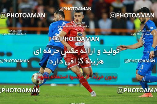 1255466, Tehran, , لیگ برتر فوتبال ایران، Persian Gulf Cup، Week 8، First Leg، Esteghlal 0 v 0 Persepolis on 2018/09/27 at Azadi Stadium