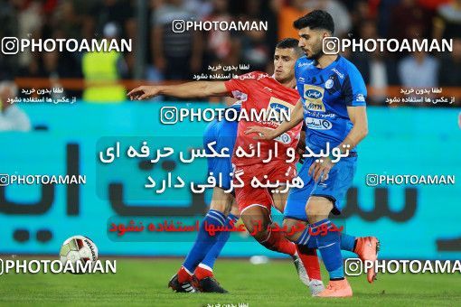 1255524, Tehran, , لیگ برتر فوتبال ایران، Persian Gulf Cup، Week 8، First Leg، Esteghlal 0 v 0 Persepolis on 2018/09/27 at Azadi Stadium