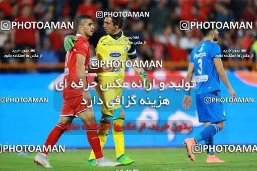 1255511, Tehran, , لیگ برتر فوتبال ایران، Persian Gulf Cup، Week 8، First Leg، Esteghlal 0 v 0 Persepolis on 2018/09/27 at Azadi Stadium