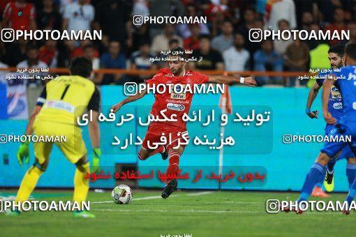 1255661, Tehran, , لیگ برتر فوتبال ایران، Persian Gulf Cup، Week 8، First Leg، Esteghlal 0 v 0 Persepolis on 2018/09/27 at Azadi Stadium