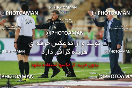 1255629, Tehran, , لیگ برتر فوتبال ایران، Persian Gulf Cup، Week 8، First Leg، Esteghlal 0 v 0 Persepolis on 2018/09/27 at Azadi Stadium