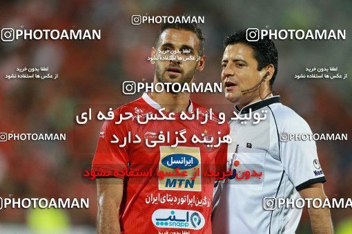 1255453, Tehran, , لیگ برتر فوتبال ایران، Persian Gulf Cup، Week 8، First Leg، Esteghlal 0 v 0 Persepolis on 2018/09/27 at Azadi Stadium