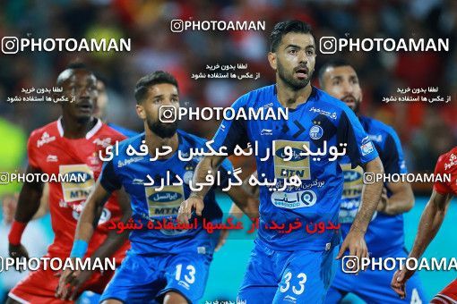 1255601, Tehran, , لیگ برتر فوتبال ایران، Persian Gulf Cup، Week 8، First Leg، Esteghlal 0 v 0 Persepolis on 2018/09/27 at Azadi Stadium