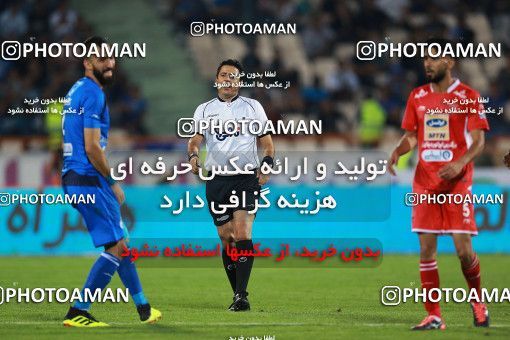 1255623, Tehran, , لیگ برتر فوتبال ایران، Persian Gulf Cup، Week 8، First Leg، Esteghlal 0 v 0 Persepolis on 2018/09/27 at Azadi Stadium