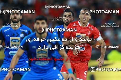 1255721, Tehran, , لیگ برتر فوتبال ایران، Persian Gulf Cup، Week 8، First Leg، Esteghlal 0 v 0 Persepolis on 2018/09/27 at Azadi Stadium