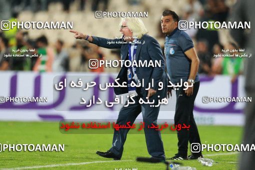 1255510, Tehran, , لیگ برتر فوتبال ایران، Persian Gulf Cup، Week 8، First Leg، Esteghlal 0 v 0 Persepolis on 2018/09/27 at Azadi Stadium
