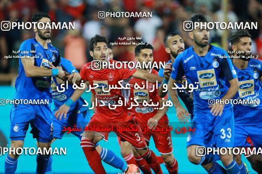 1255540, Tehran, , لیگ برتر فوتبال ایران، Persian Gulf Cup، Week 8، First Leg، Esteghlal 0 v 0 Persepolis on 2018/09/27 at Azadi Stadium