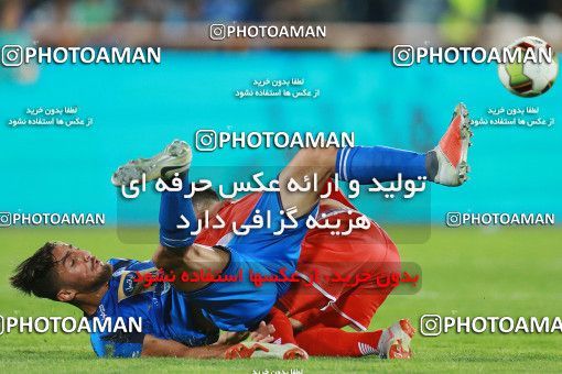 1255708, Tehran, , لیگ برتر فوتبال ایران، Persian Gulf Cup، Week 8، First Leg، Esteghlal 0 v 0 Persepolis on 2018/09/27 at Azadi Stadium