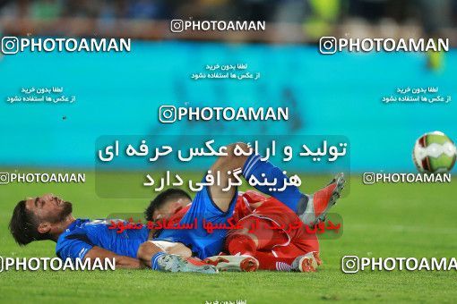 1255516, Tehran, , لیگ برتر فوتبال ایران، Persian Gulf Cup، Week 8، First Leg، Esteghlal 0 v 0 Persepolis on 2018/09/27 at Azadi Stadium