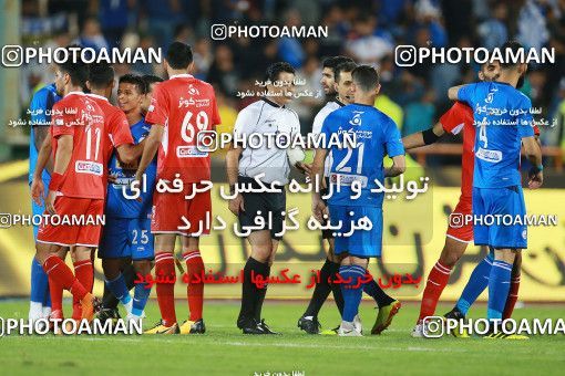 1255711, Tehran, , لیگ برتر فوتبال ایران، Persian Gulf Cup، Week 8، First Leg، Esteghlal 0 v 0 Persepolis on 2018/09/27 at Azadi Stadium