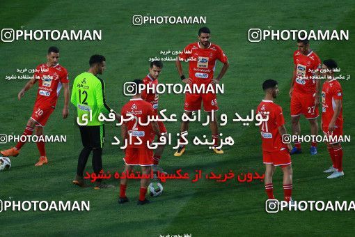 1264965, Tehran, , لیگ برتر فوتبال ایران، Persian Gulf Cup، Week 8، First Leg، Esteghlal 0 v 0 Persepolis on 2018/09/27 at Azadi Stadium