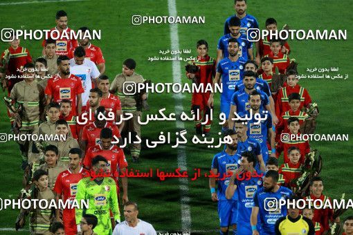 1265010, Tehran, , لیگ برتر فوتبال ایران، Persian Gulf Cup، Week 8، First Leg، Esteghlal 0 v 0 Persepolis on 2018/09/27 at Azadi Stadium