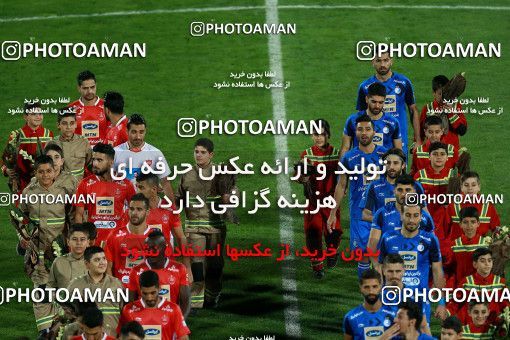 1264802, Tehran, , لیگ برتر فوتبال ایران، Persian Gulf Cup، Week 8، First Leg، Esteghlal 0 v 0 Persepolis on 2018/09/27 at Azadi Stadium