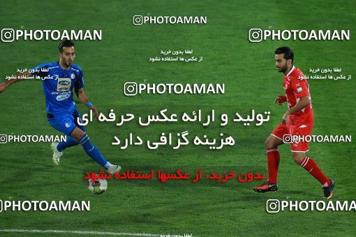 1264880, Tehran, , لیگ برتر فوتبال ایران، Persian Gulf Cup، Week 8، First Leg، Esteghlal 0 v 0 Persepolis on 2018/09/27 at Azadi Stadium