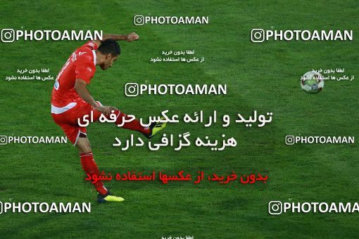 1264989, Tehran, , لیگ برتر فوتبال ایران، Persian Gulf Cup، Week 8، First Leg، Esteghlal 0 v 0 Persepolis on 2018/09/27 at Azadi Stadium