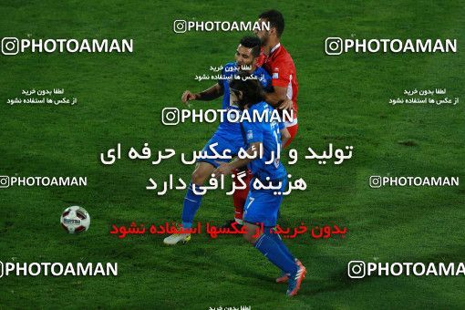 1264805, Tehran, , لیگ برتر فوتبال ایران، Persian Gulf Cup، Week 8، First Leg، Esteghlal 0 v 0 Persepolis on 2018/09/27 at Azadi Stadium