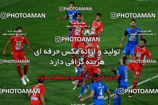 1264761, Tehran, , لیگ برتر فوتبال ایران، Persian Gulf Cup، Week 8، First Leg، Esteghlal 0 v 0 Persepolis on 2018/09/27 at Azadi Stadium