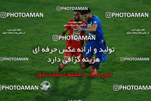 1265013, Tehran, , لیگ برتر فوتبال ایران، Persian Gulf Cup، Week 8، First Leg، Esteghlal 0 v 0 Persepolis on 2018/09/27 at Azadi Stadium