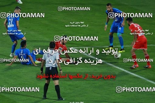 1273989, Tehran, , لیگ برتر فوتبال ایران، Persian Gulf Cup، Week 8، First Leg، Esteghlal 0 v 0 Persepolis on 2018/09/27 at Azadi Stadium