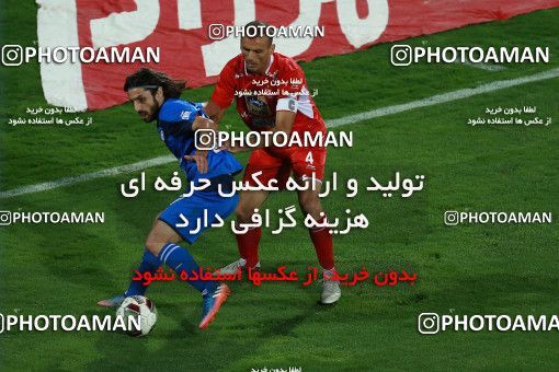 1274119, Tehran, , لیگ برتر فوتبال ایران، Persian Gulf Cup، Week 8، First Leg، Esteghlal 0 v 0 Persepolis on 2018/09/27 at Azadi Stadium