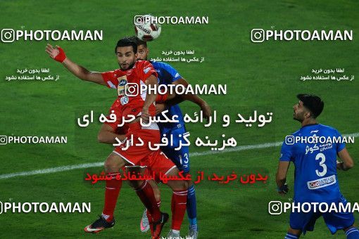 1274080, Tehran, , لیگ برتر فوتبال ایران، Persian Gulf Cup، Week 8، First Leg، Esteghlal 0 v 0 Persepolis on 2018/09/27 at Azadi Stadium