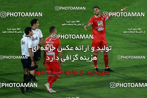 1274309, Tehran, , لیگ برتر فوتبال ایران، Persian Gulf Cup، Week 8، First Leg، Esteghlal 0 v 0 Persepolis on 2018/09/27 at Azadi Stadium