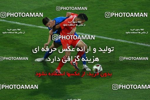 1274056, Tehran, , لیگ برتر فوتبال ایران، Persian Gulf Cup، Week 8، First Leg، Esteghlal 0 v 0 Persepolis on 2018/09/27 at Azadi Stadium