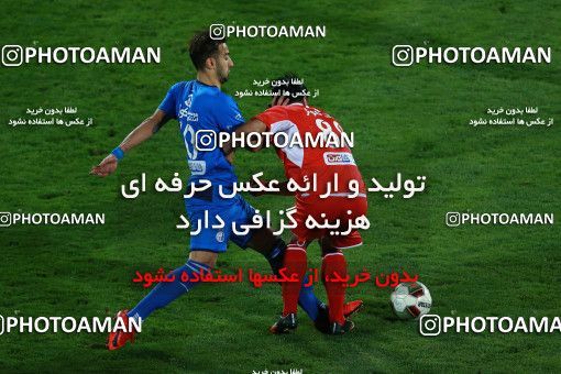 1274169, Tehran, , لیگ برتر فوتبال ایران، Persian Gulf Cup، Week 8، First Leg، Esteghlal 0 v 0 Persepolis on 2018/09/27 at Azadi Stadium