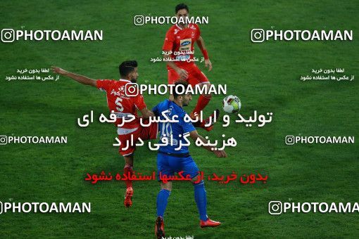 1274164, Tehran, , لیگ برتر فوتبال ایران، Persian Gulf Cup، Week 8، First Leg، Esteghlal 0 v 0 Persepolis on 2018/09/27 at Azadi Stadium
